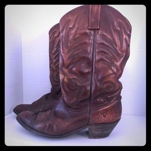*FRYE * men’s vintage cowboy boots